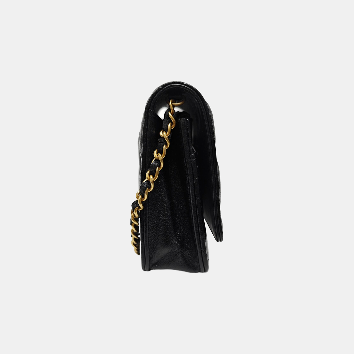 TRENDY CC Quilted Lambskin Black