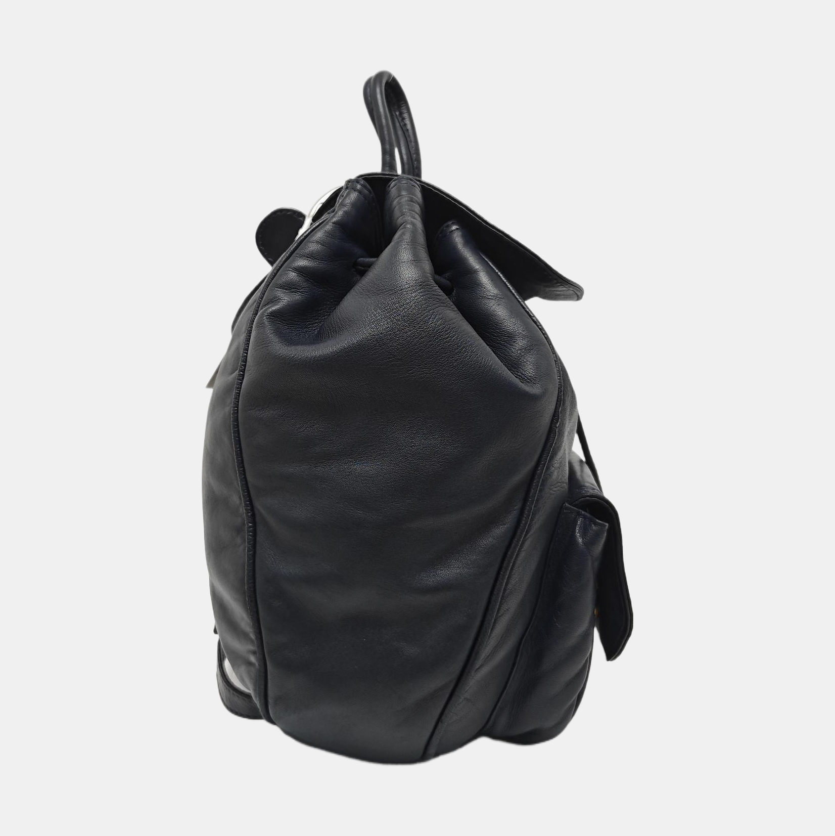 Lambskin Backpack Blue
