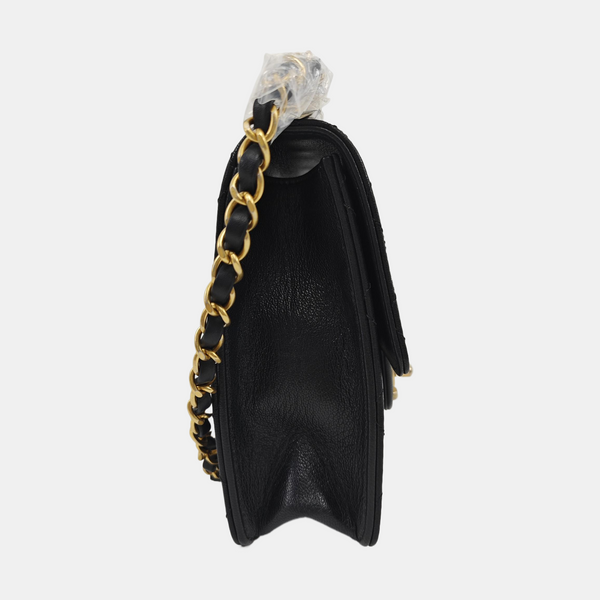 Quilted Lambskin Mini Black