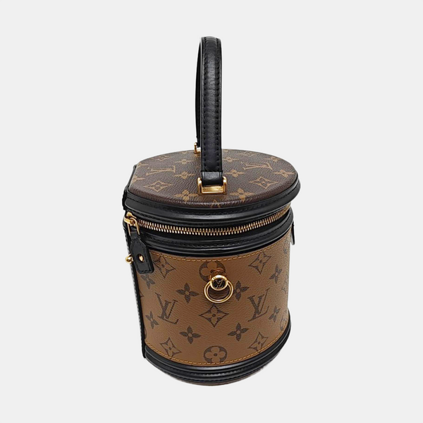 CANNES PM Monogram Coated Canvas Brown