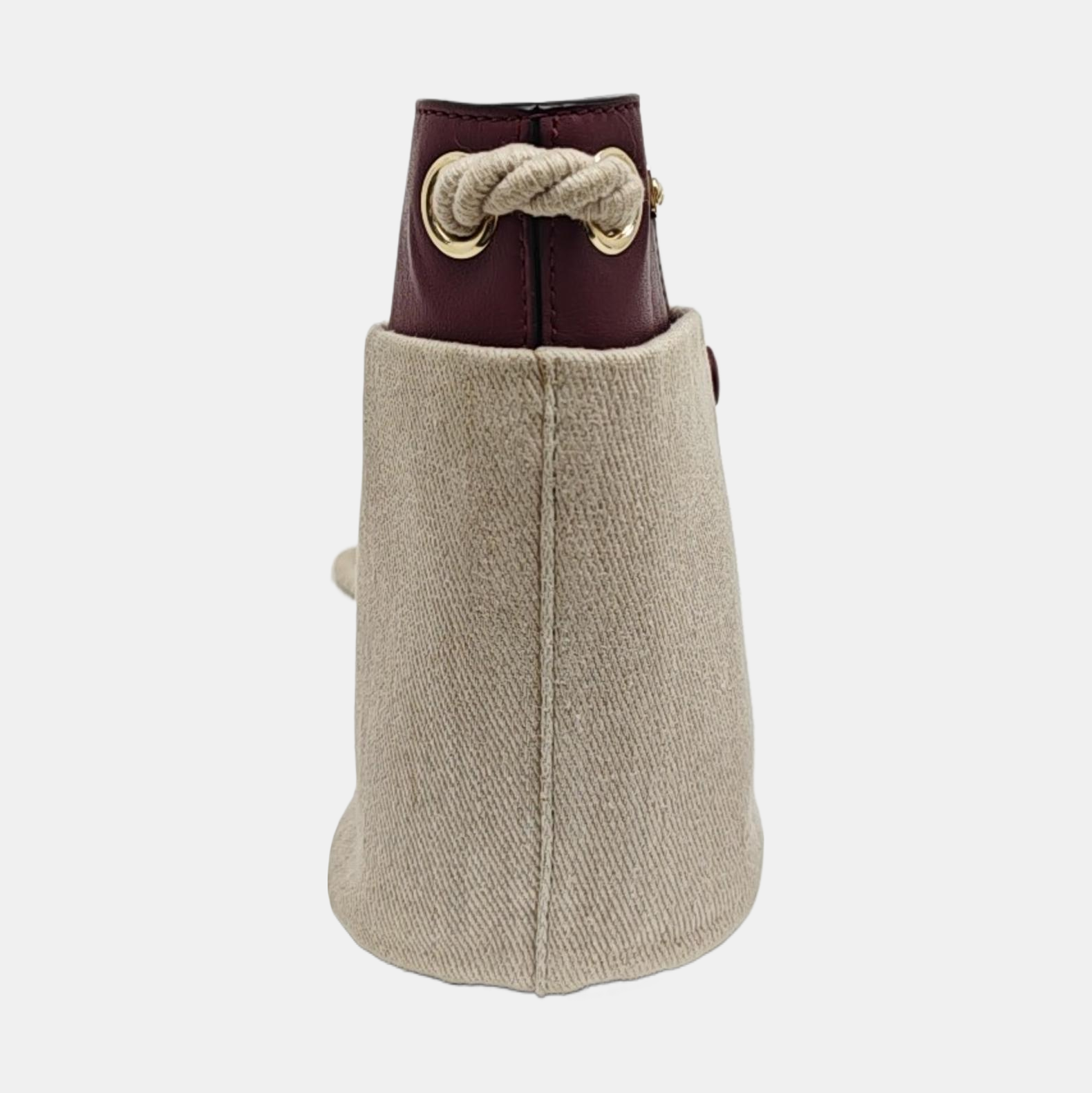 Canvas Bucket Bag Gray