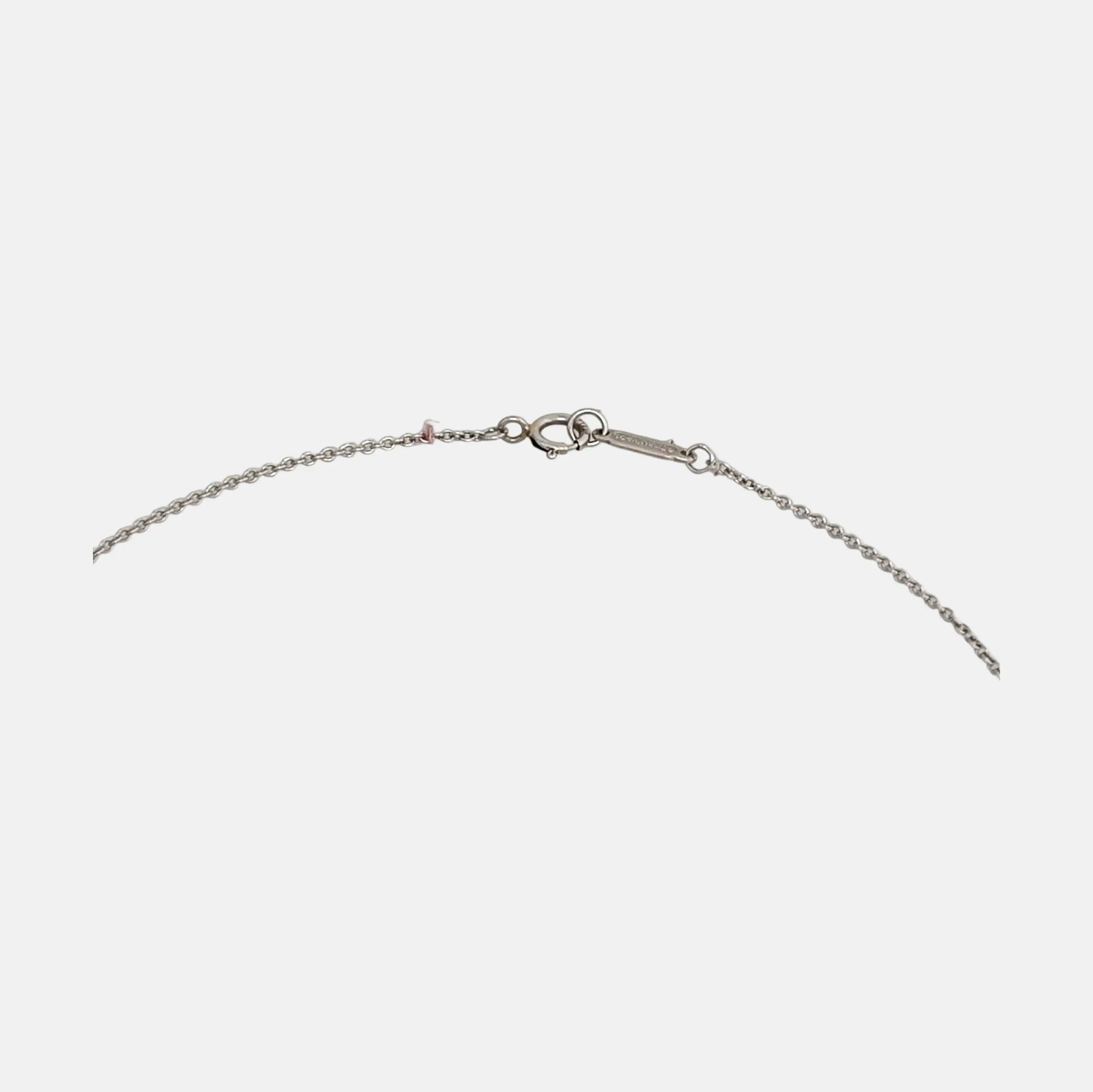 Tiffany Keys Platinum 950 Silver Necklace