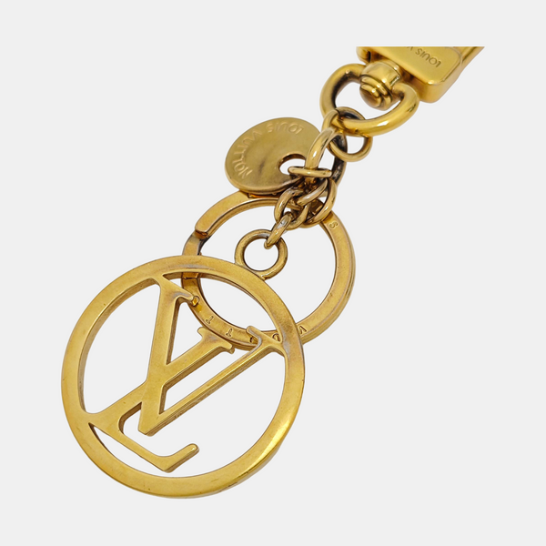 Metal Bag Charm Gold
