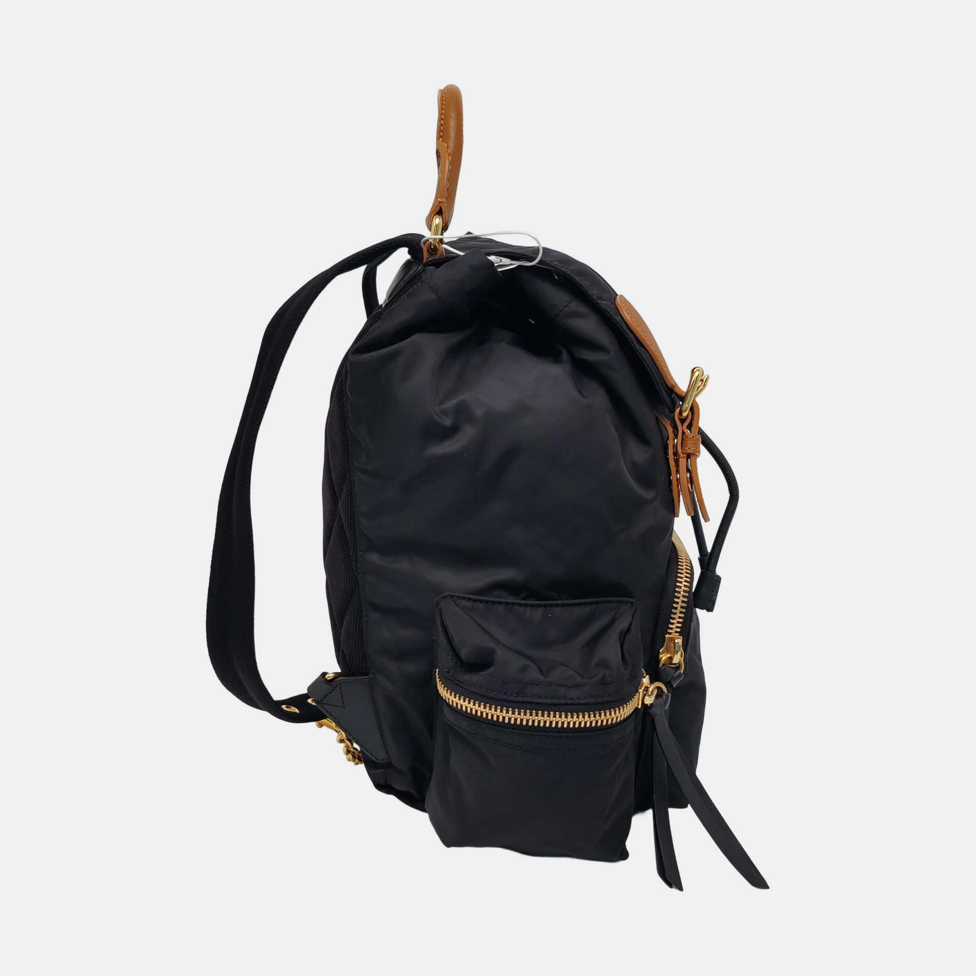 The Rucksack Nylon Black