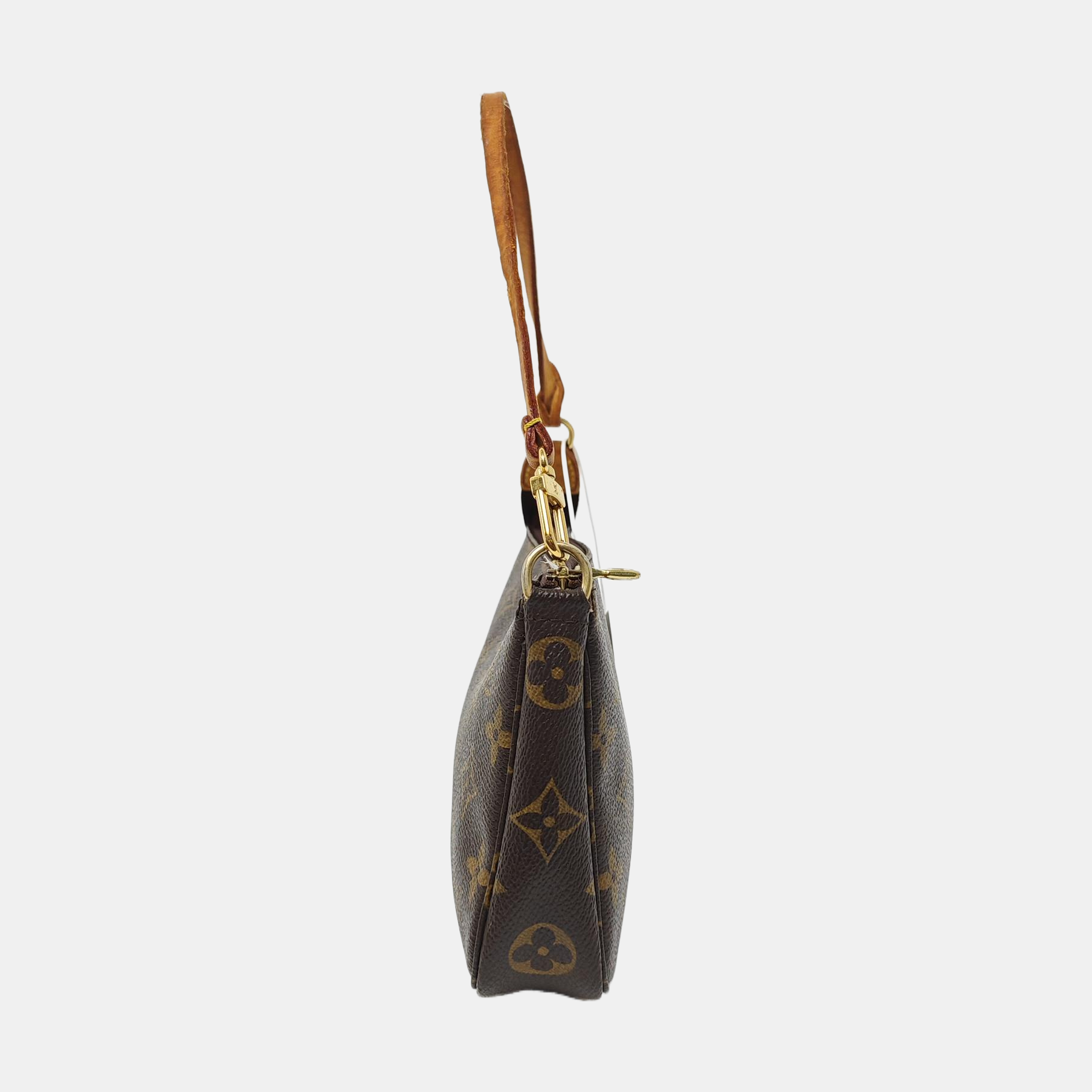 ACCESSOIRES Monogram Coated Canvas Brown