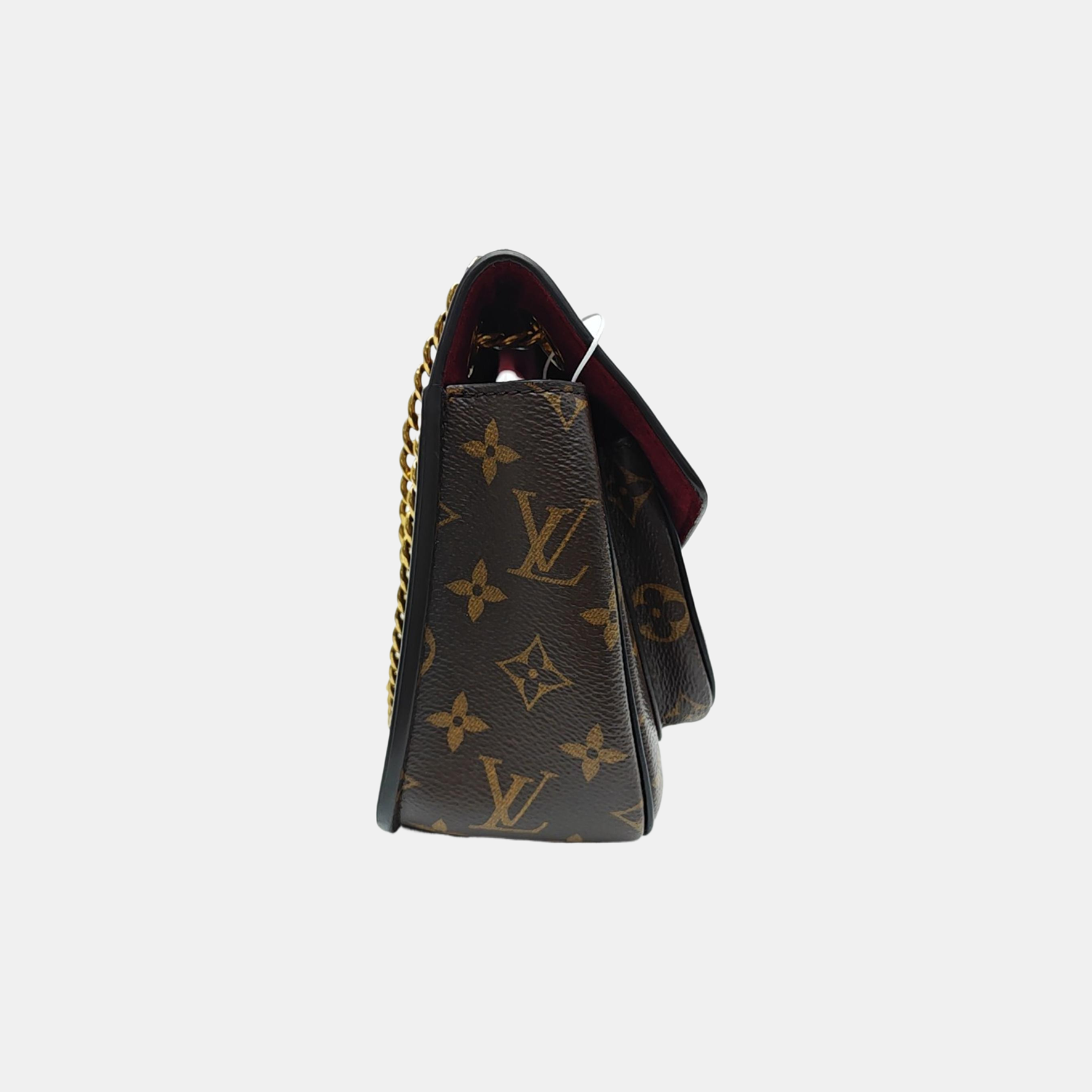 PASSY Monogram Coated Canvas Brown
