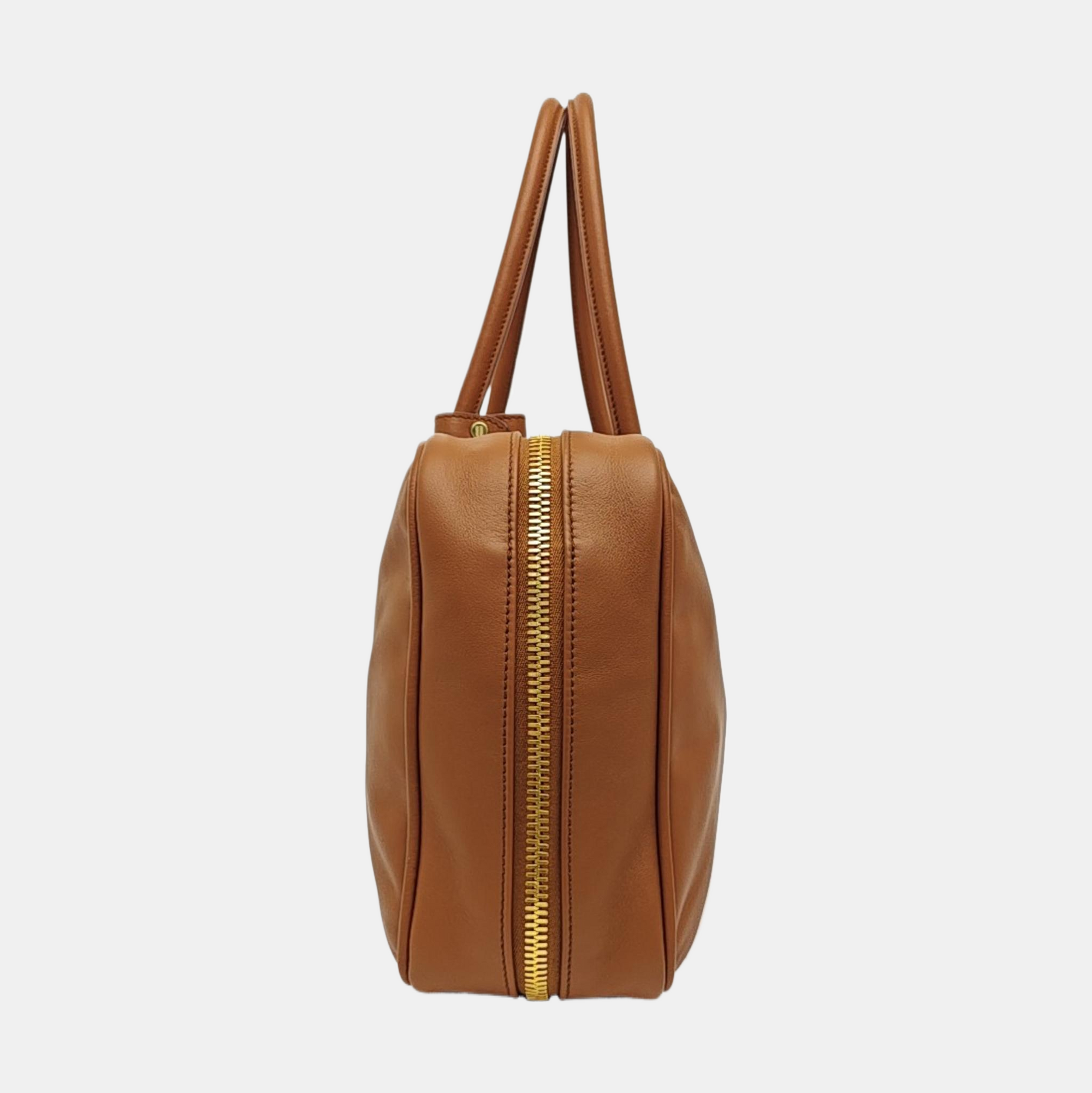 Beau Large Calfskin Brown
