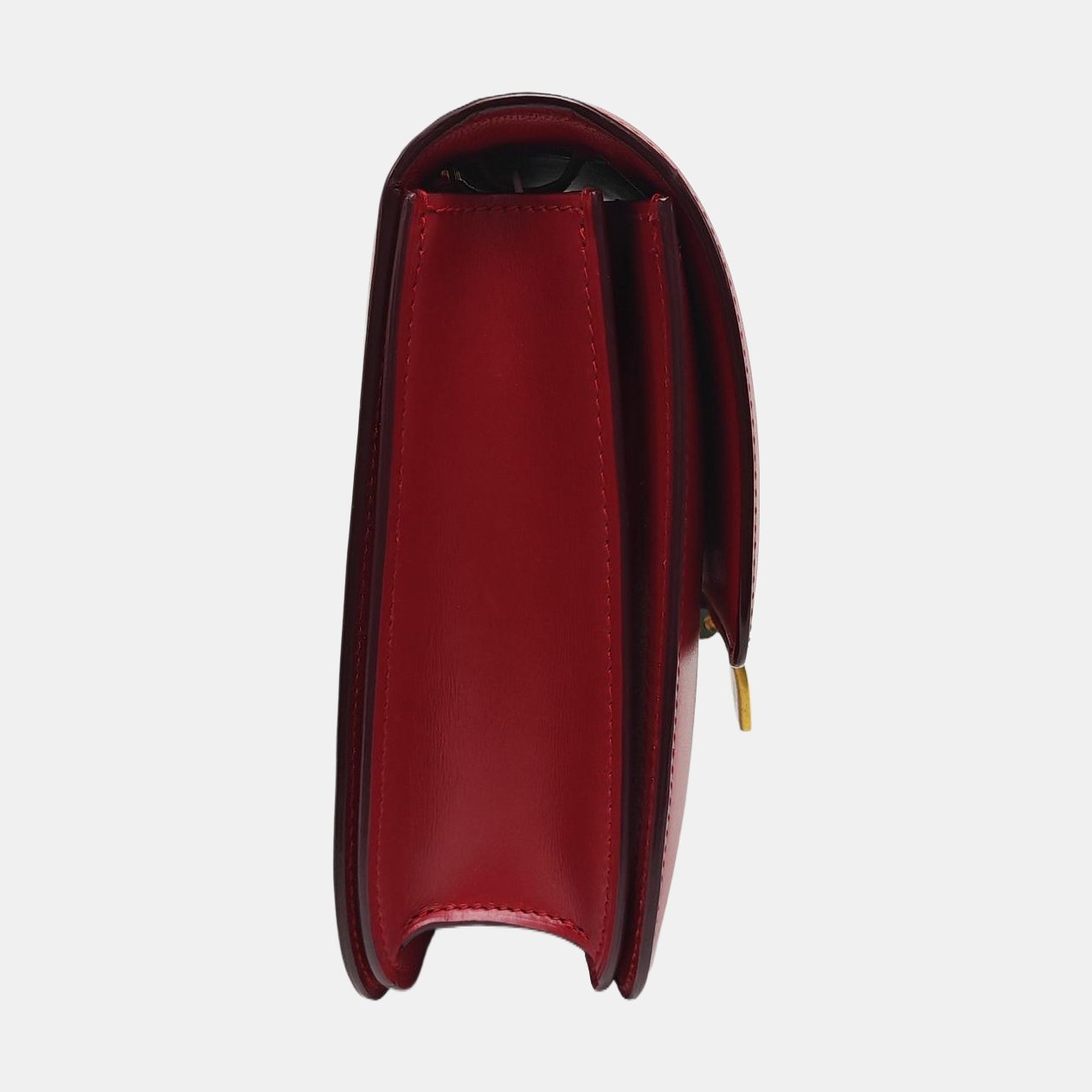 Authenticated pre-owned  CLASSIC BOX Medium Calfskin Red - Crossbody Bag at Looply