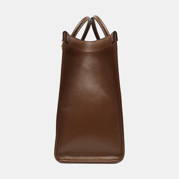 Retro Small Monogram Coated Canvas Brown