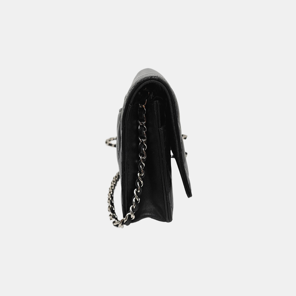 WOC Quilted Lambskin Black