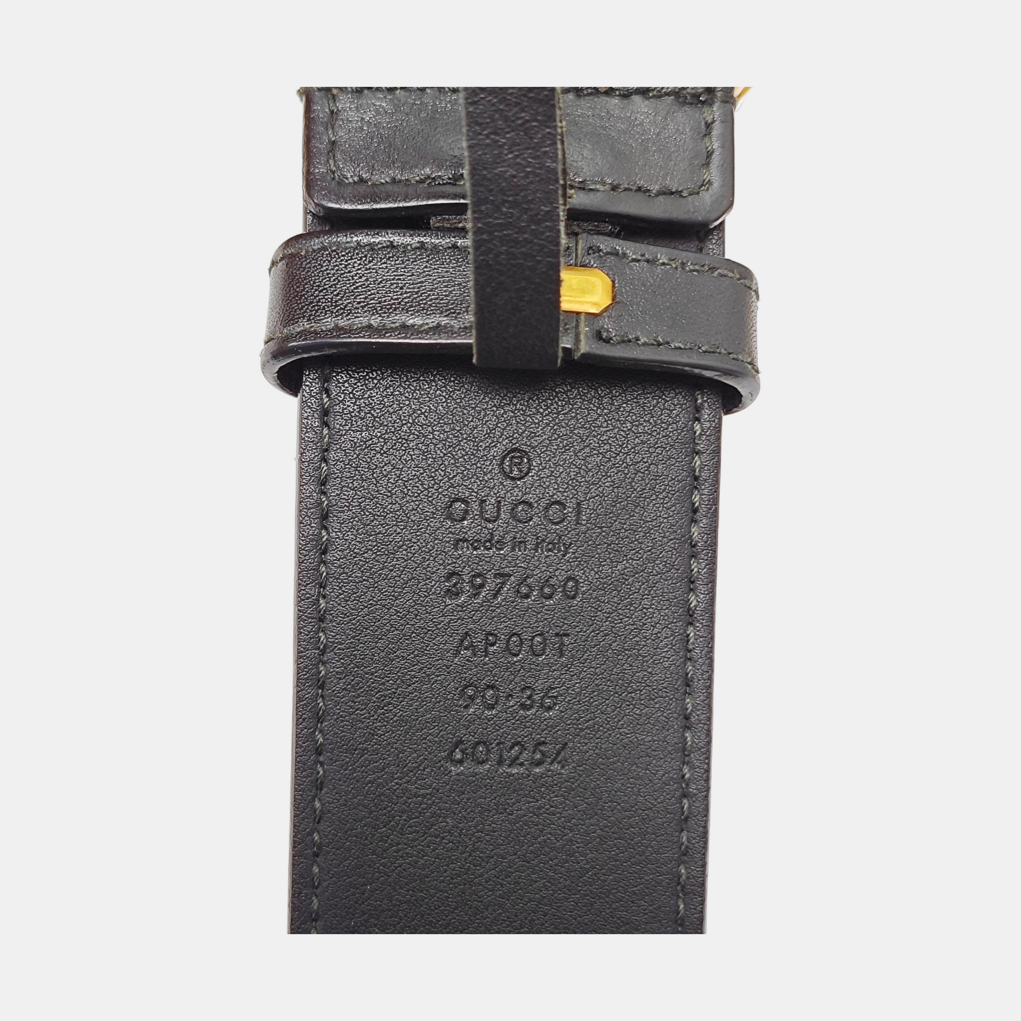 Leather Belt Black