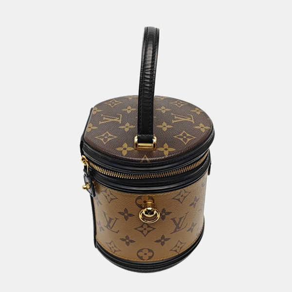 CANNES PM Monogram Coated Canvas Brown