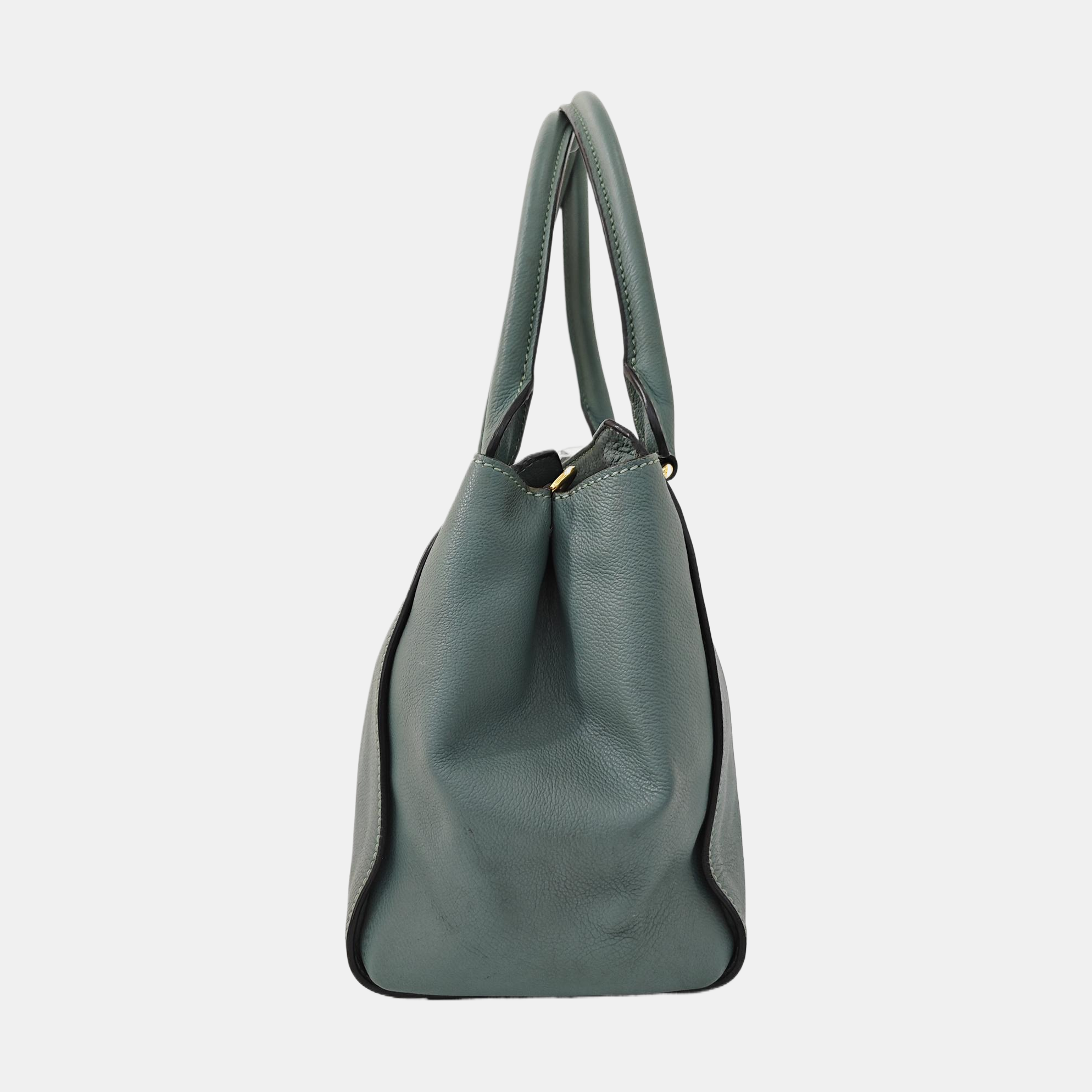 Buckle Medium Calfskin Green