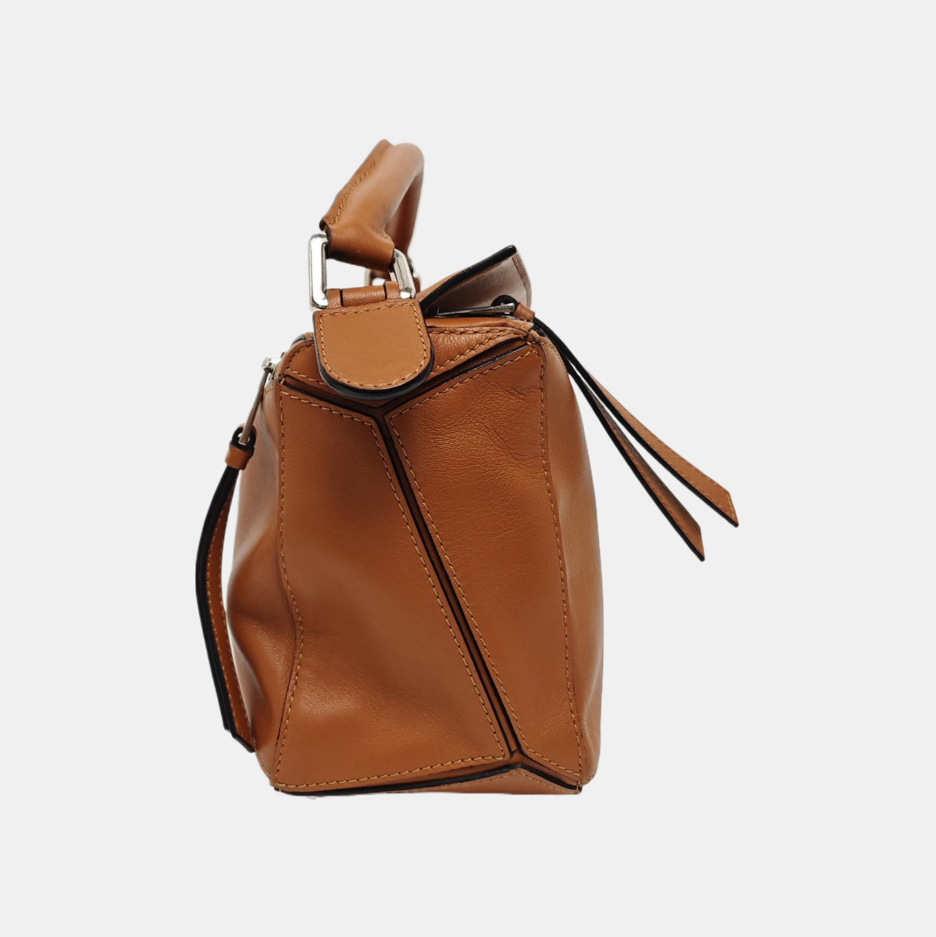 Puzzle Small Calfskin Brown