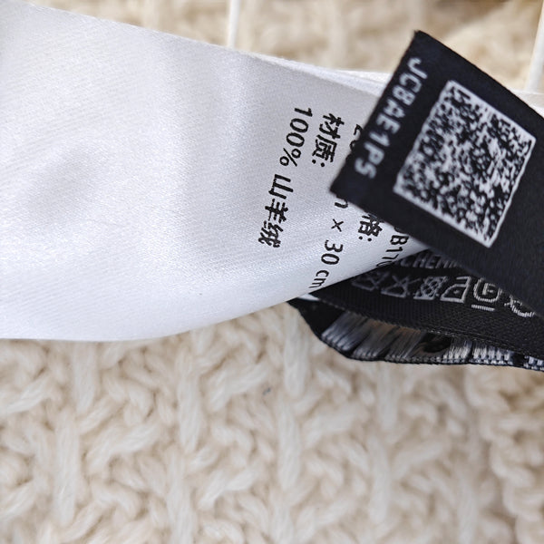 Cashmere Scarf White
