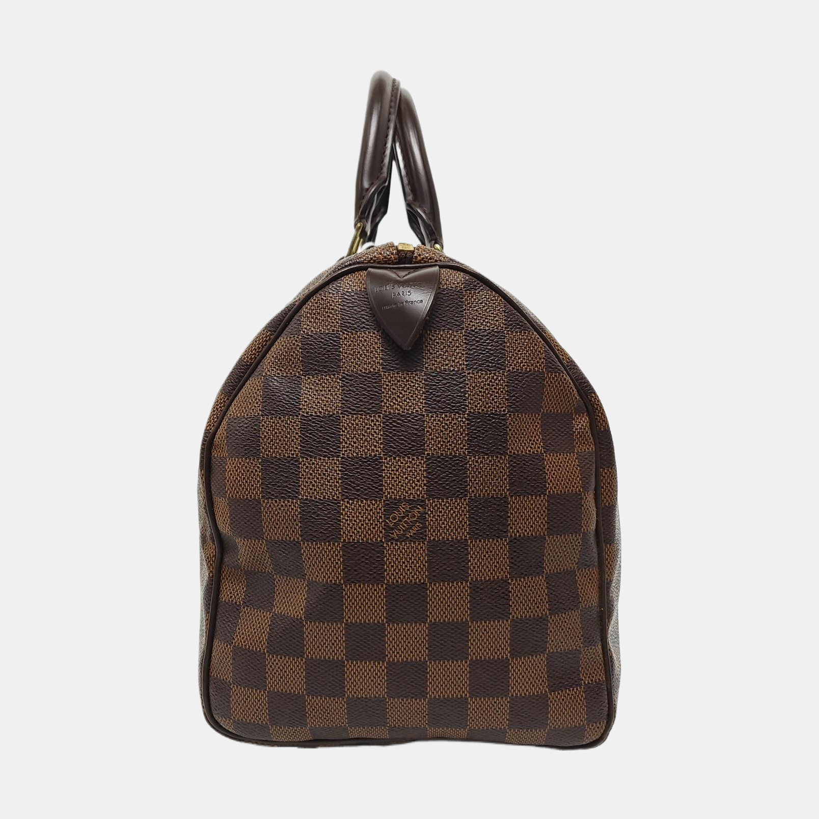 SPEEDY 30 Damier Ebene Coated Canvas Brown
