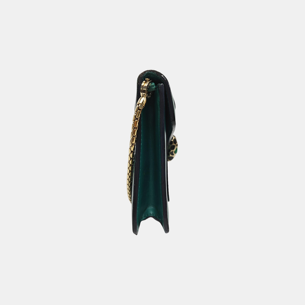 SERPENTI FOREVER Calfskin Green