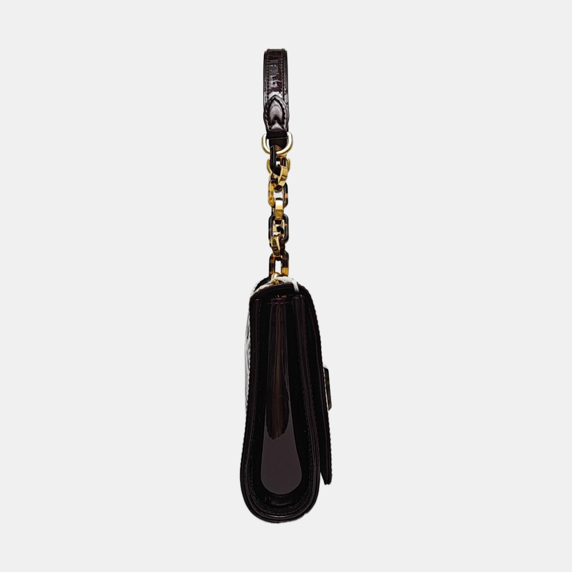 VERMONT Monogram Patent Leather Red