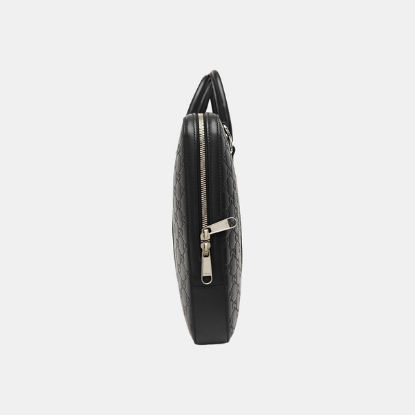 Signature Monogram Calfskin Black