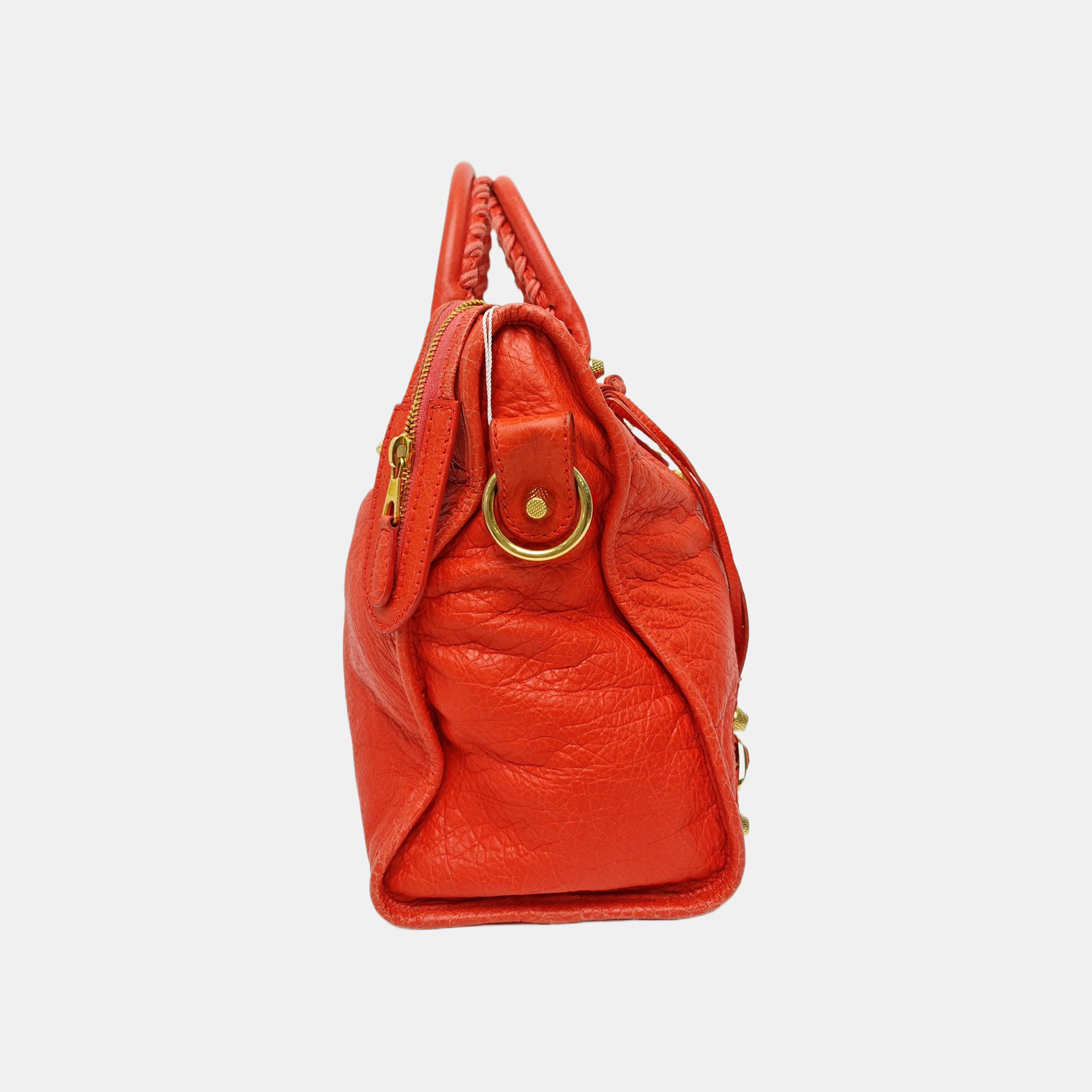 Classic City Medium Lambskin Orange