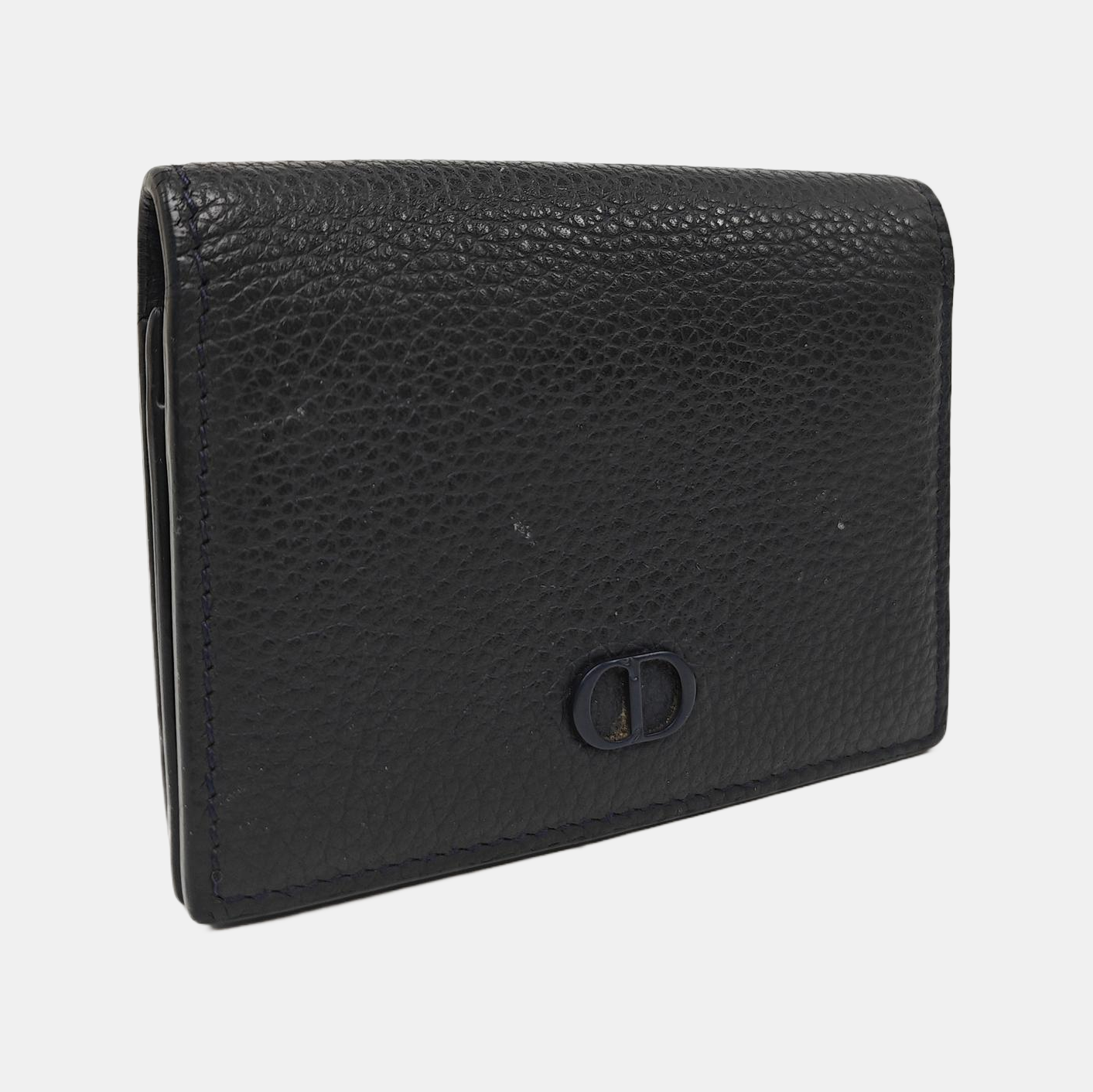 Calfskin Card Holder Blue