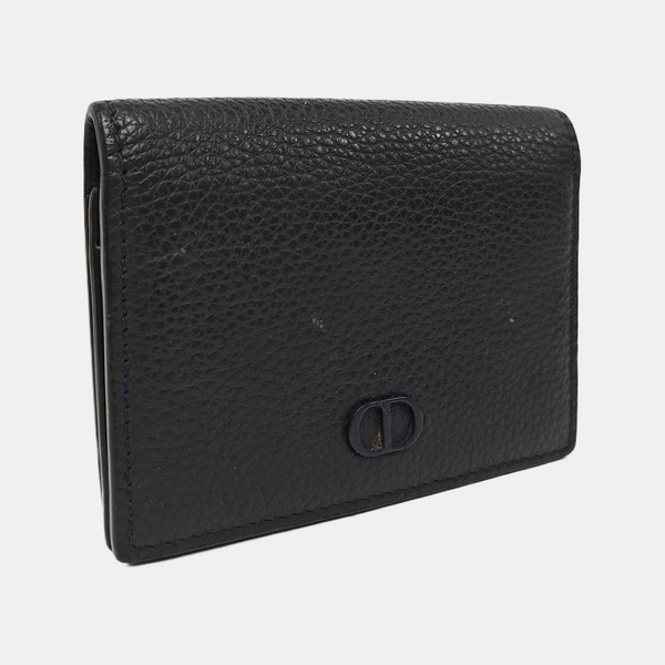 Calfskin Card Holder Blue