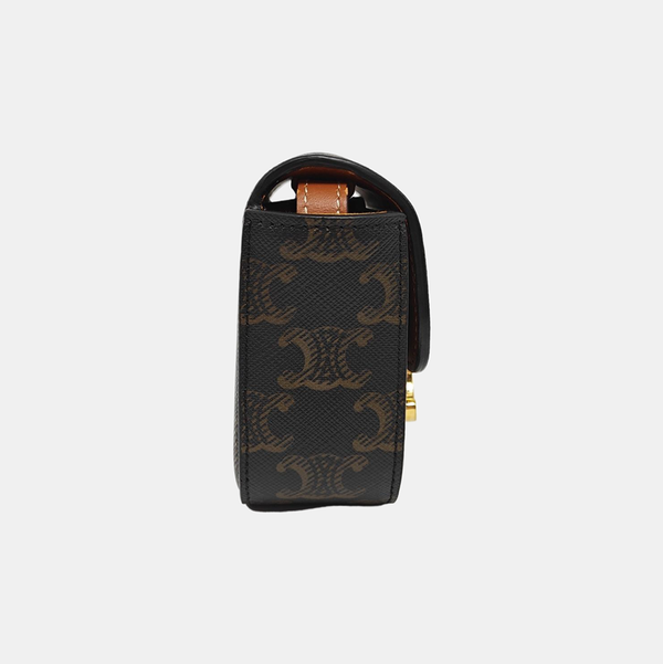 TRIOMPHE Mini Coated Canvas Black