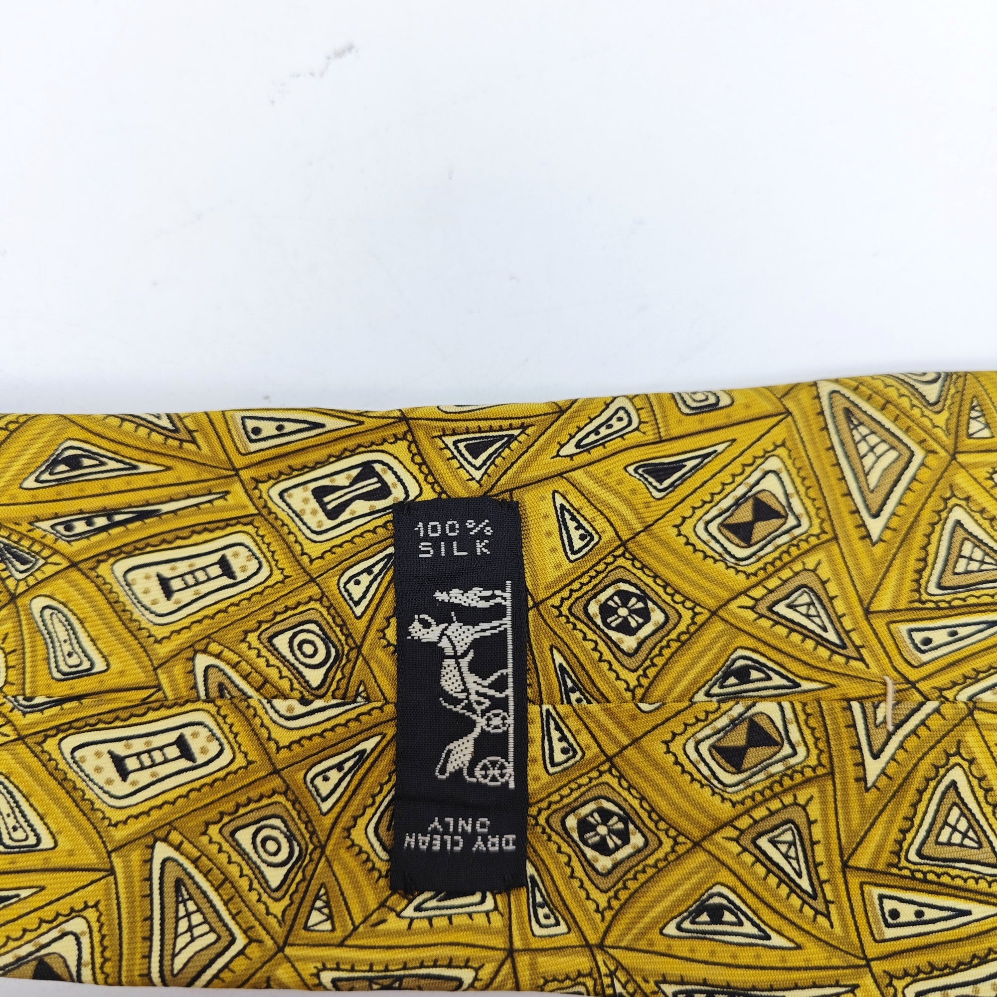 Mulberry Silk Tie Yellow