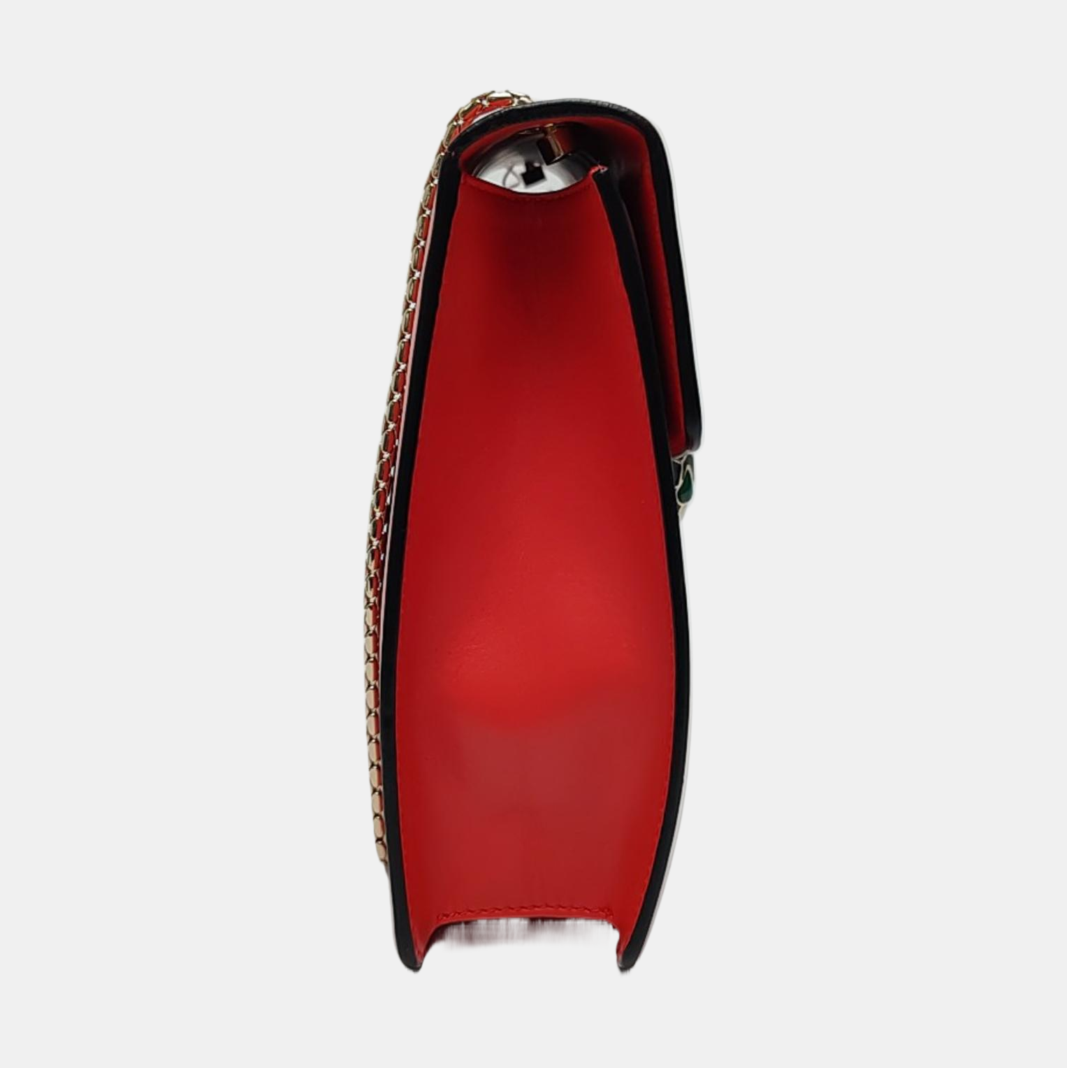SERPENTI FOREVER Medium Calfskin Red