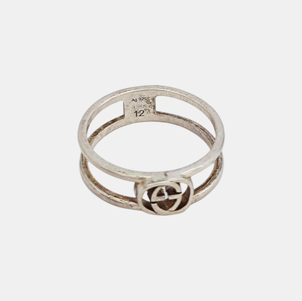 925 Sterling Silver Ring HK 12