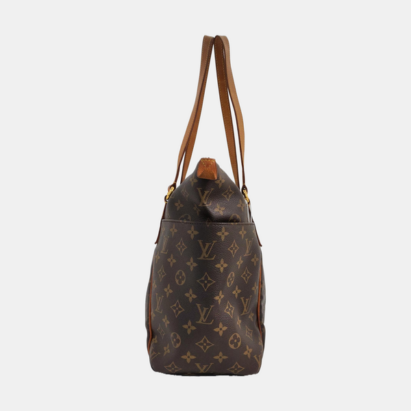 TOTALLY MM Monogram Coated Canvas Brown