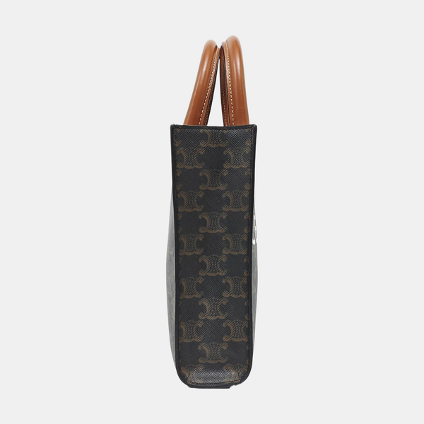 CABAS CELINE Mini Coated Canvas Brown