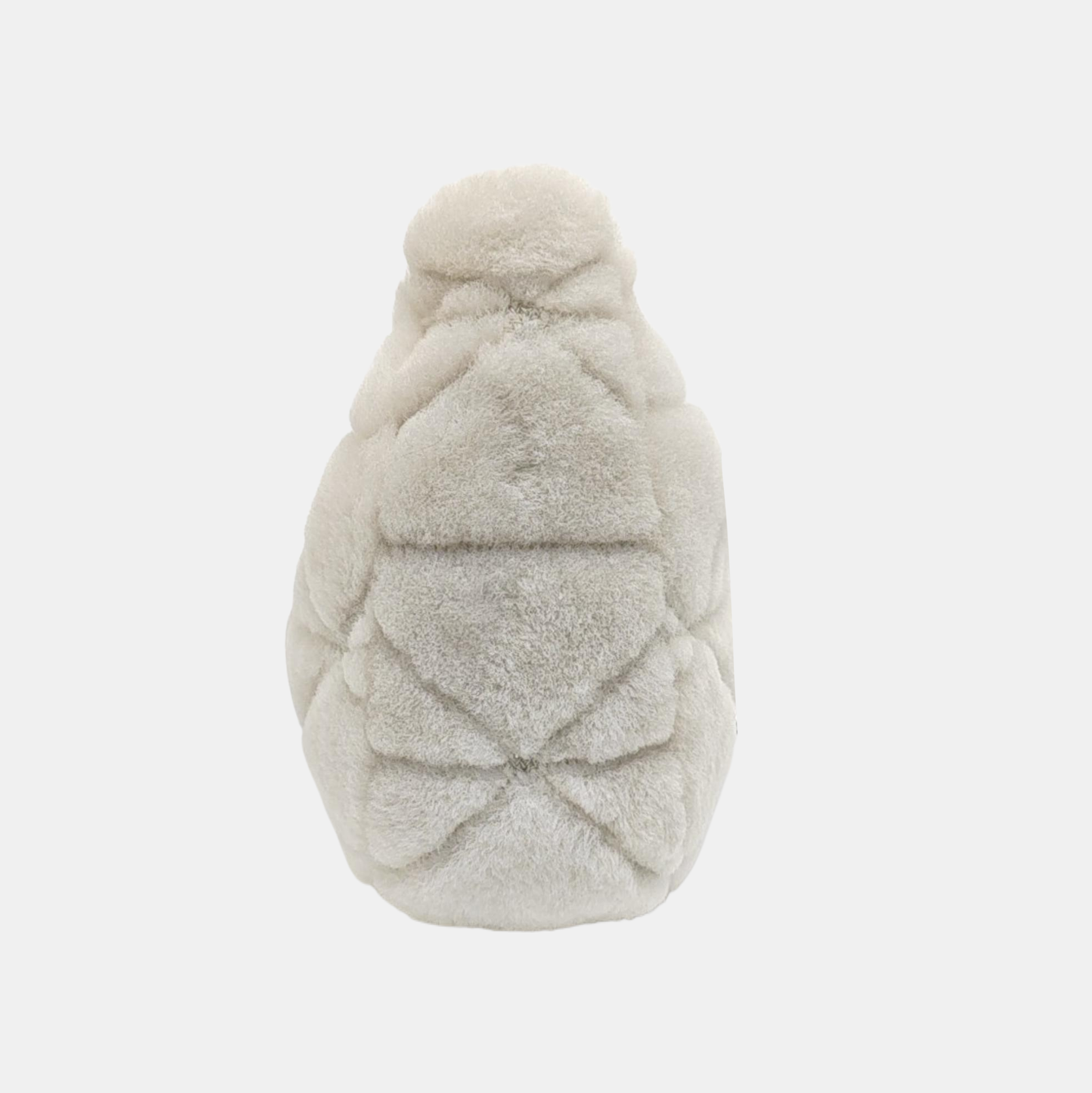System Quilted Fur White