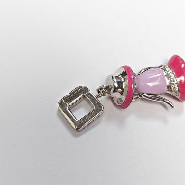 18k White Gold Silver Pendant