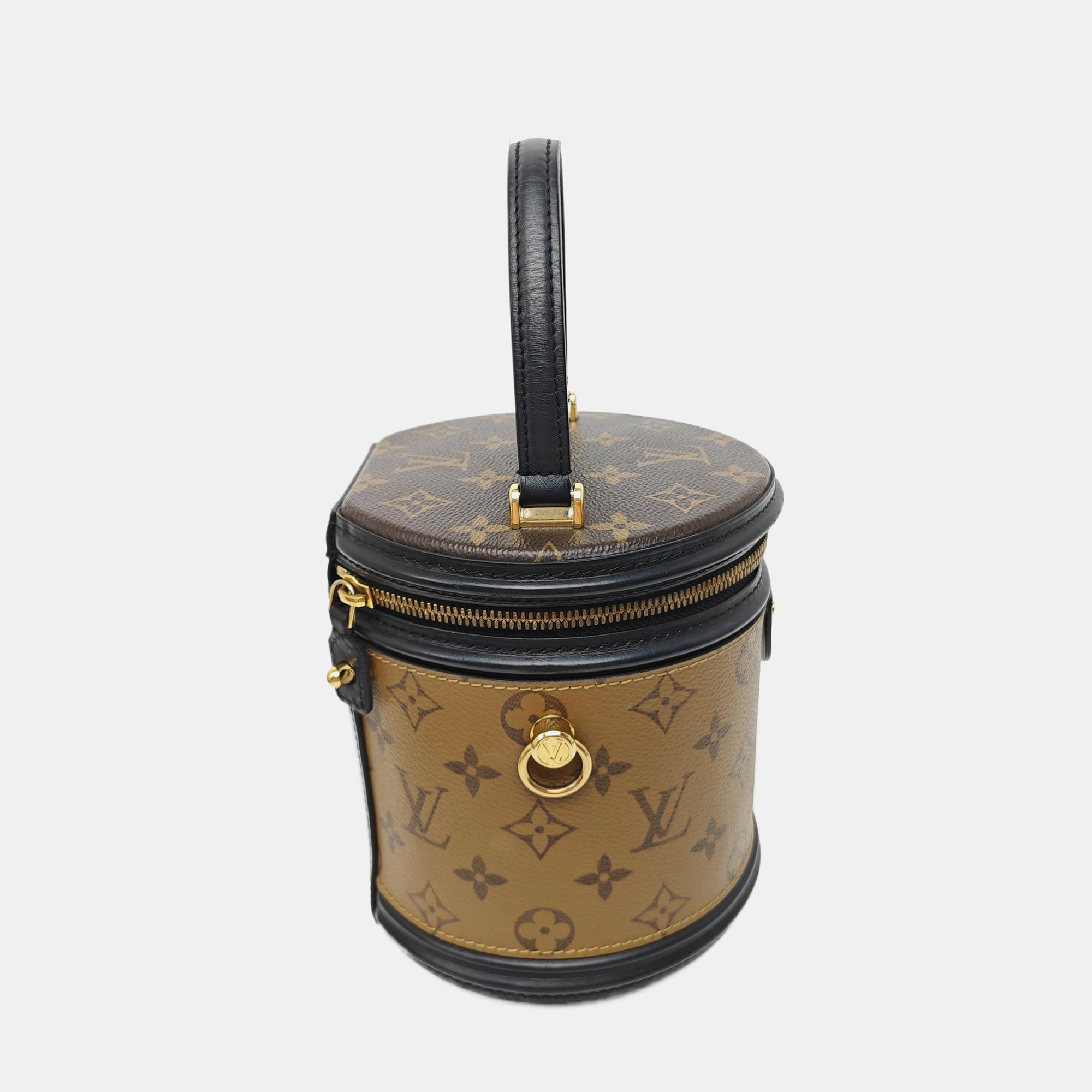 CANNES PM Monogram Coated Canvas Brown