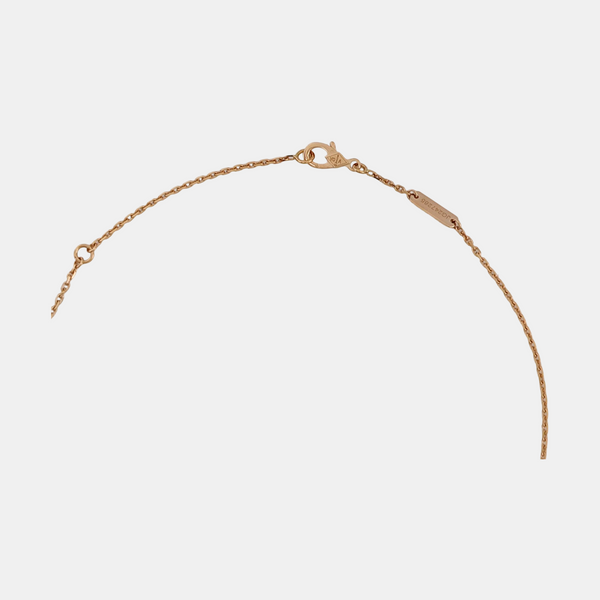Vintage Alhambra 18k Rose Gold Necklace