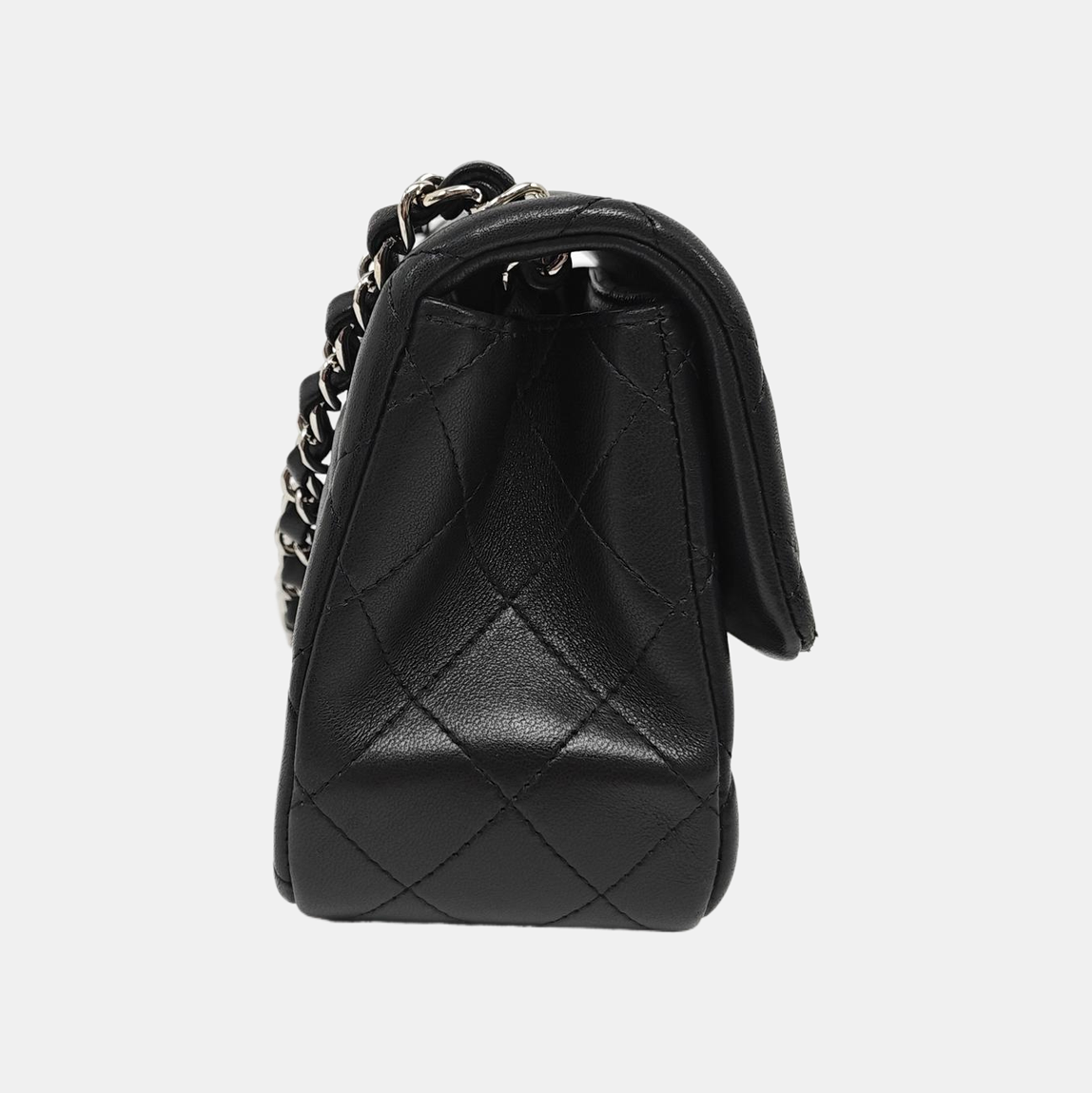 CLASSIC FLAP Mini Quilted Lambskin Black