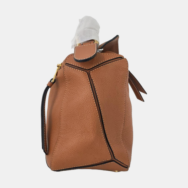 Puzzle Medium Calfskin Brown