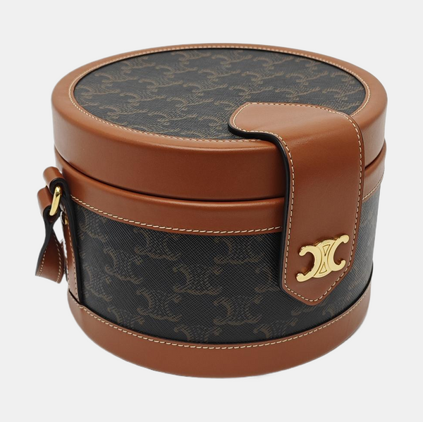 TRIOMPHE Medium Coated Canvas Brown