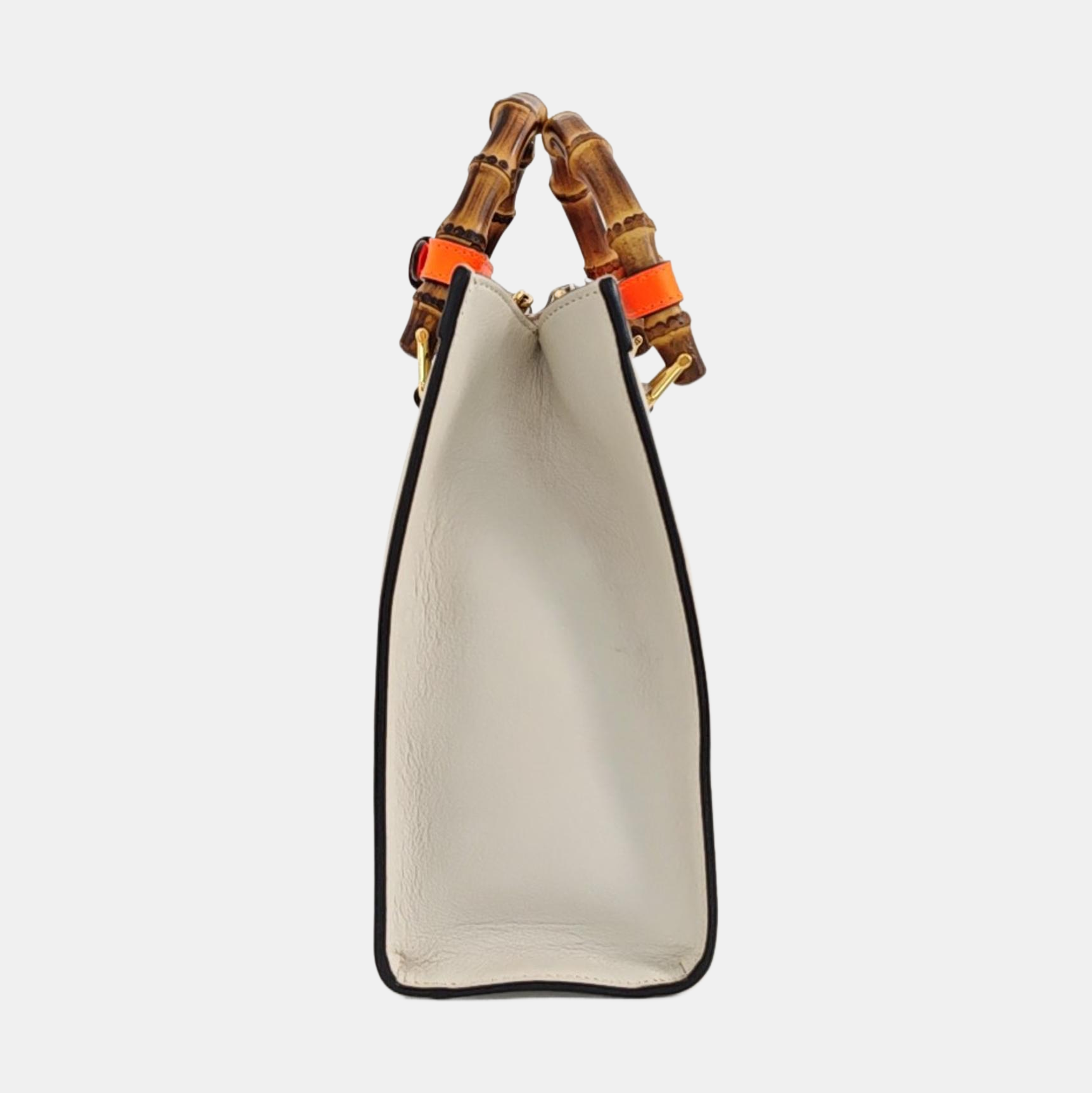 Diana Small Calfskin White