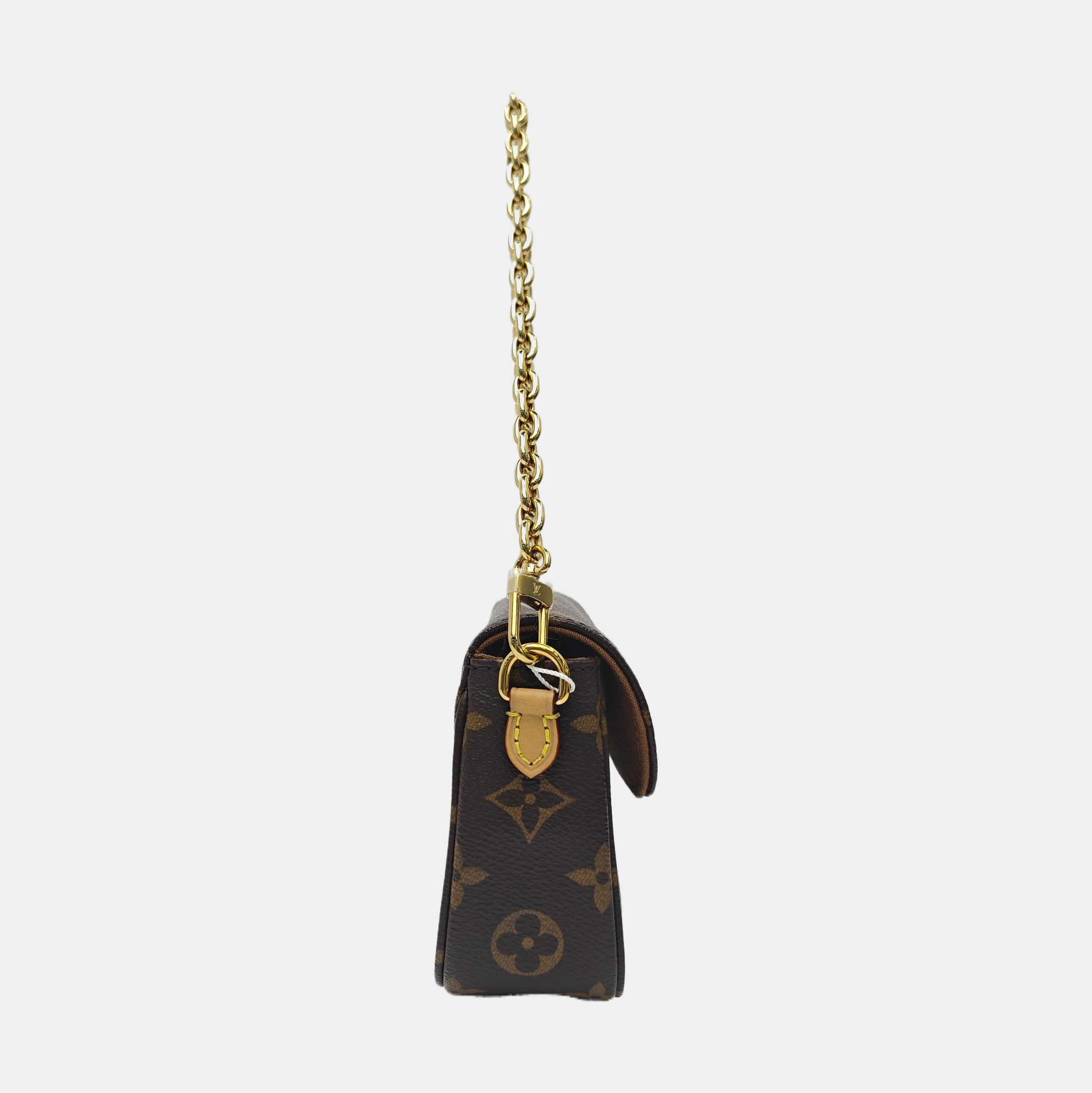 IVY Monogram Coated Canvas Brown