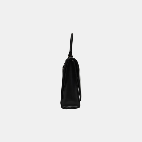 Hourglass Calfskin Black