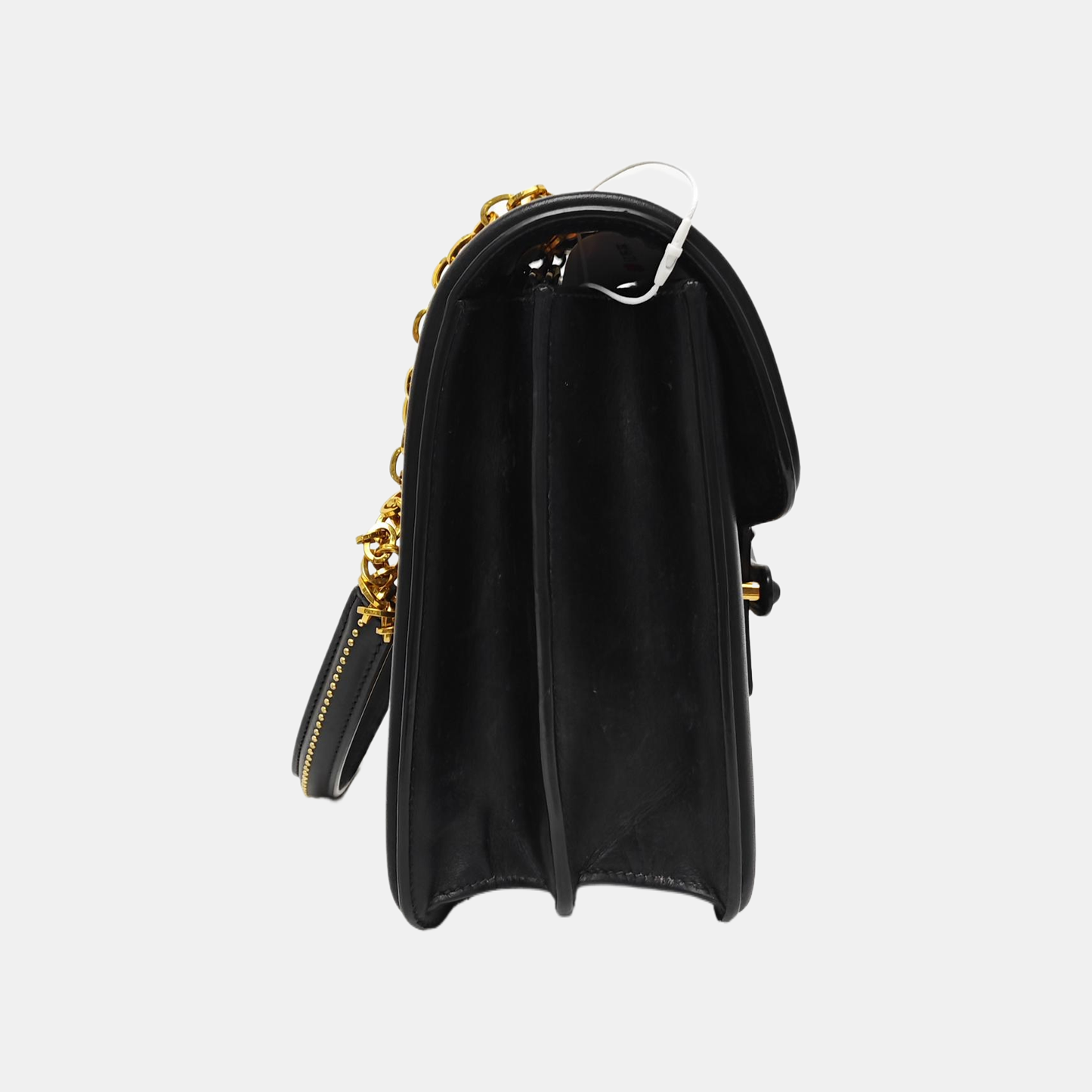 Calfskin Shoulder Bag Black