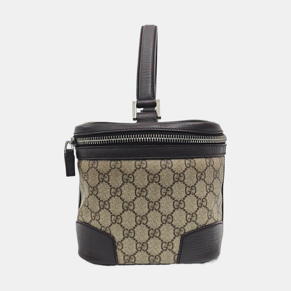 Monogram Coated Canvas Top Handle Bag Beige