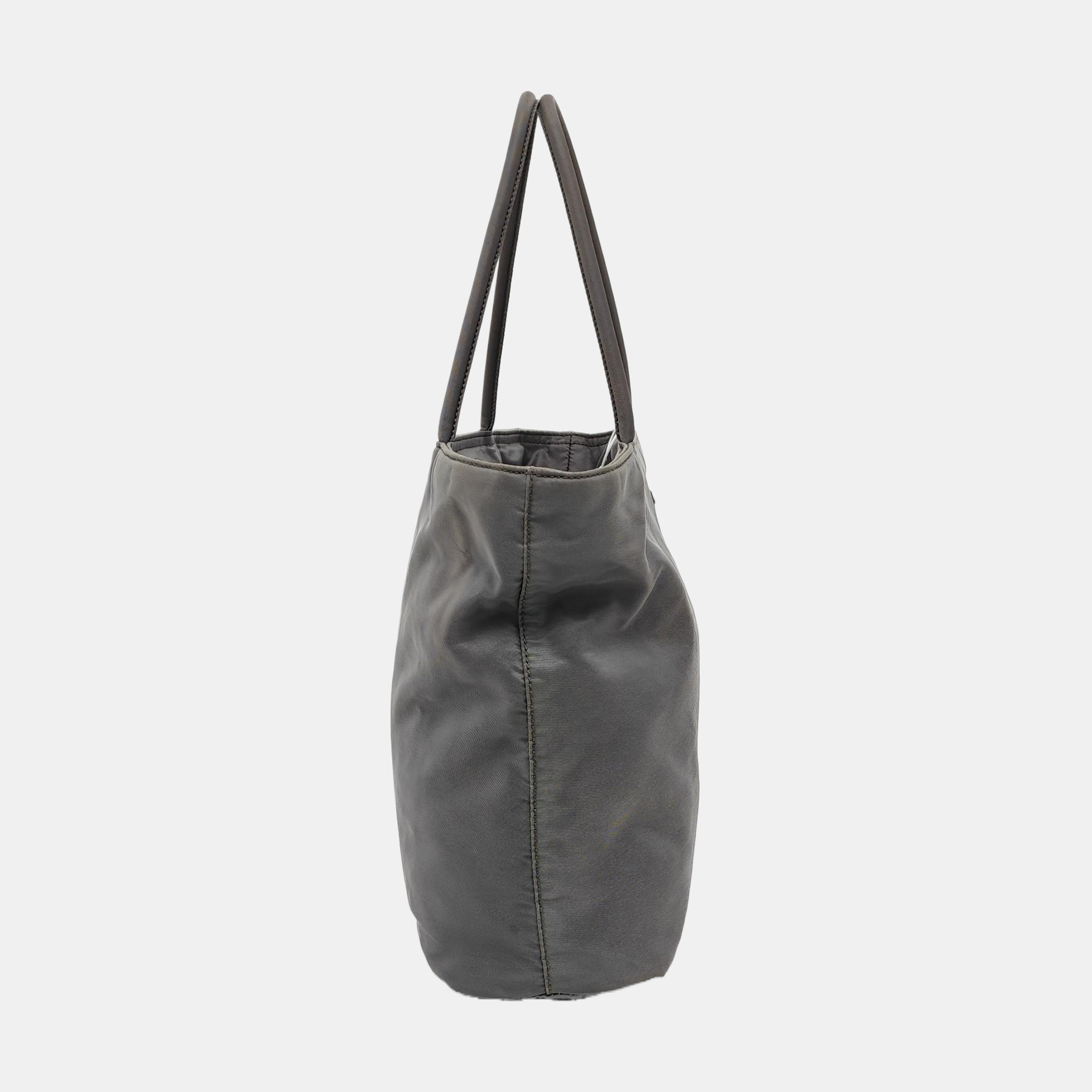 Nylon Tote Bag Gray