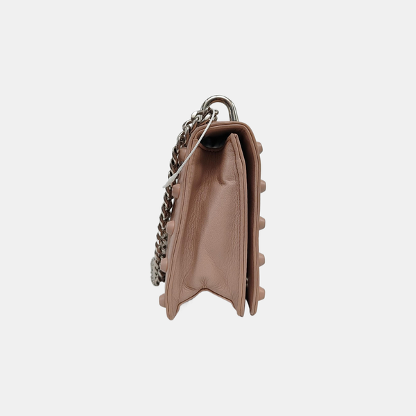 Quilted Lambskin Crossbody Bag Pink