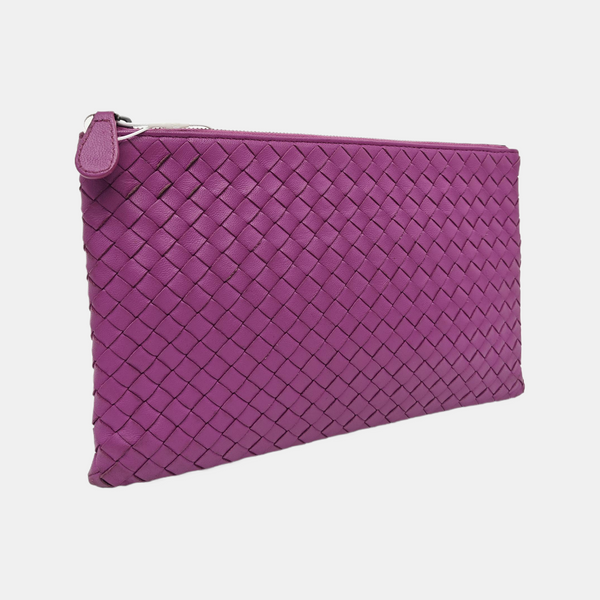 Calfskin Clutch Pink