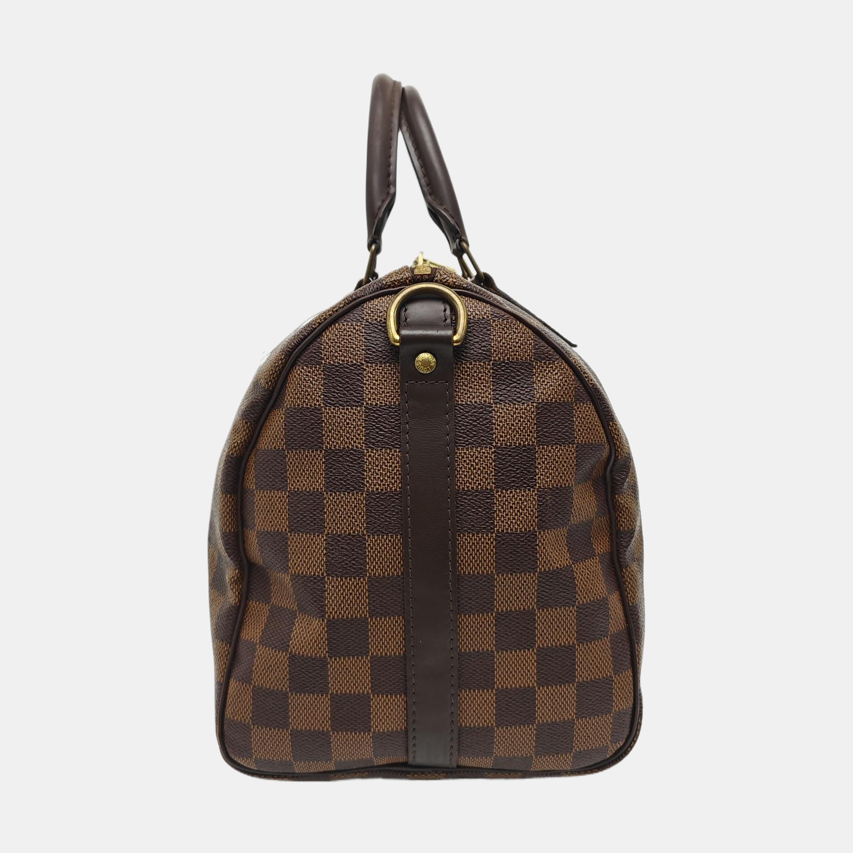 SPEEDY 30 Damier Ebene Coated Canvas Brown