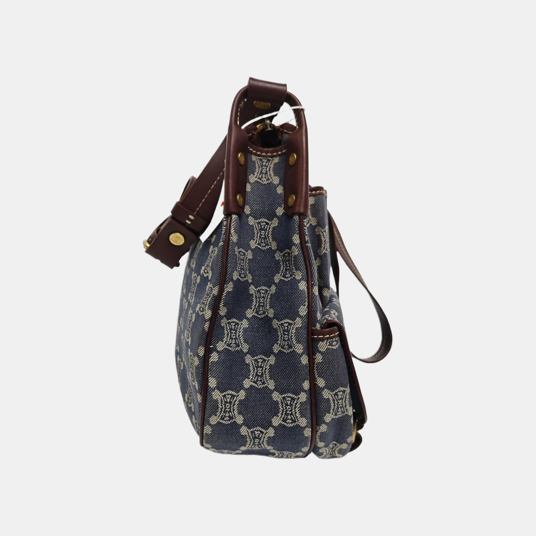 Canvas Shoulder Bag Blue