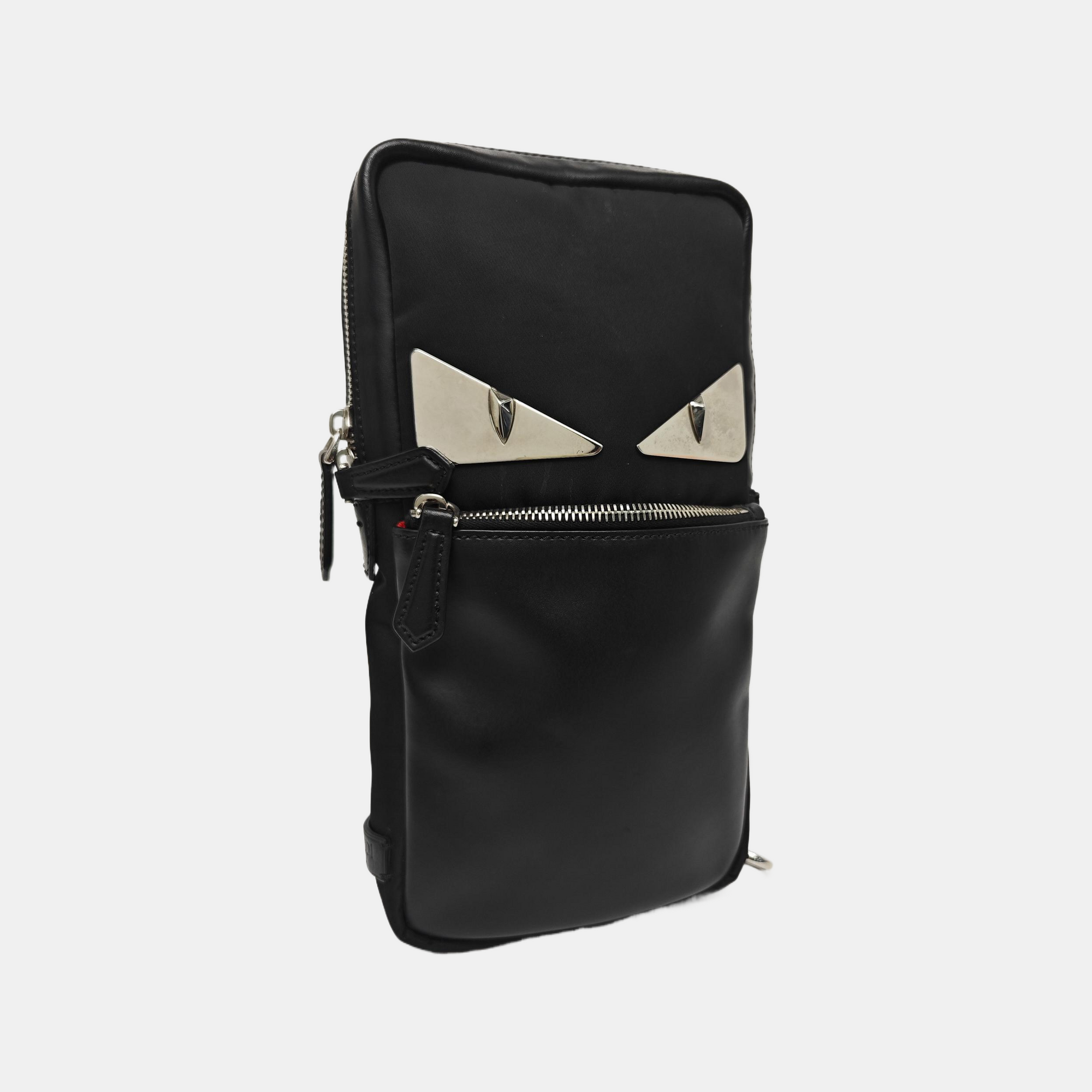 Calfskin Belt Bag Black